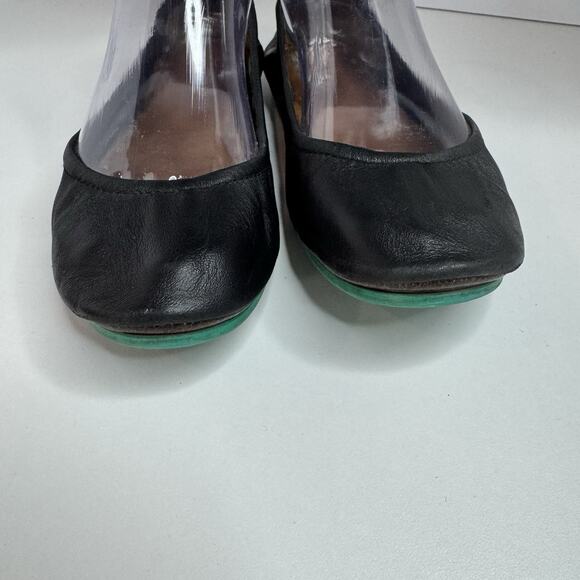 Tieks by Gavrieli Black Leather Foldable Ballet Flats size 8 - Picture 2 of 8